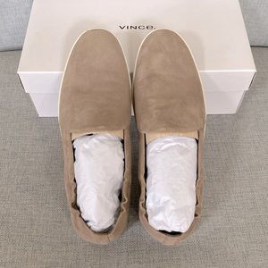 Vince “Virgo” slip on sneaker nubuck leather sz 7.5